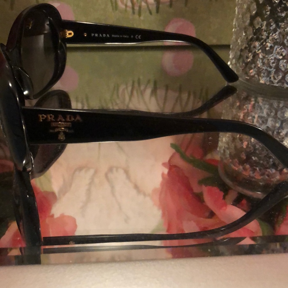 Authentic Large Prada Sunglasses!!! - image 2